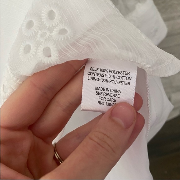 NWT ModCloth Seeing Eye to Eyelet Sheer Long Sleeve Lace Dress - Picture 6 of 8